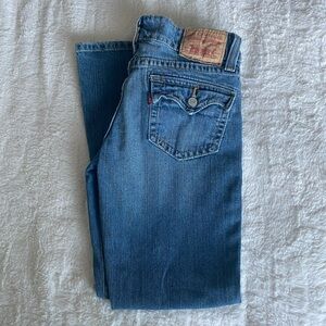 Vintage Levi’s low rise bootcut jeans